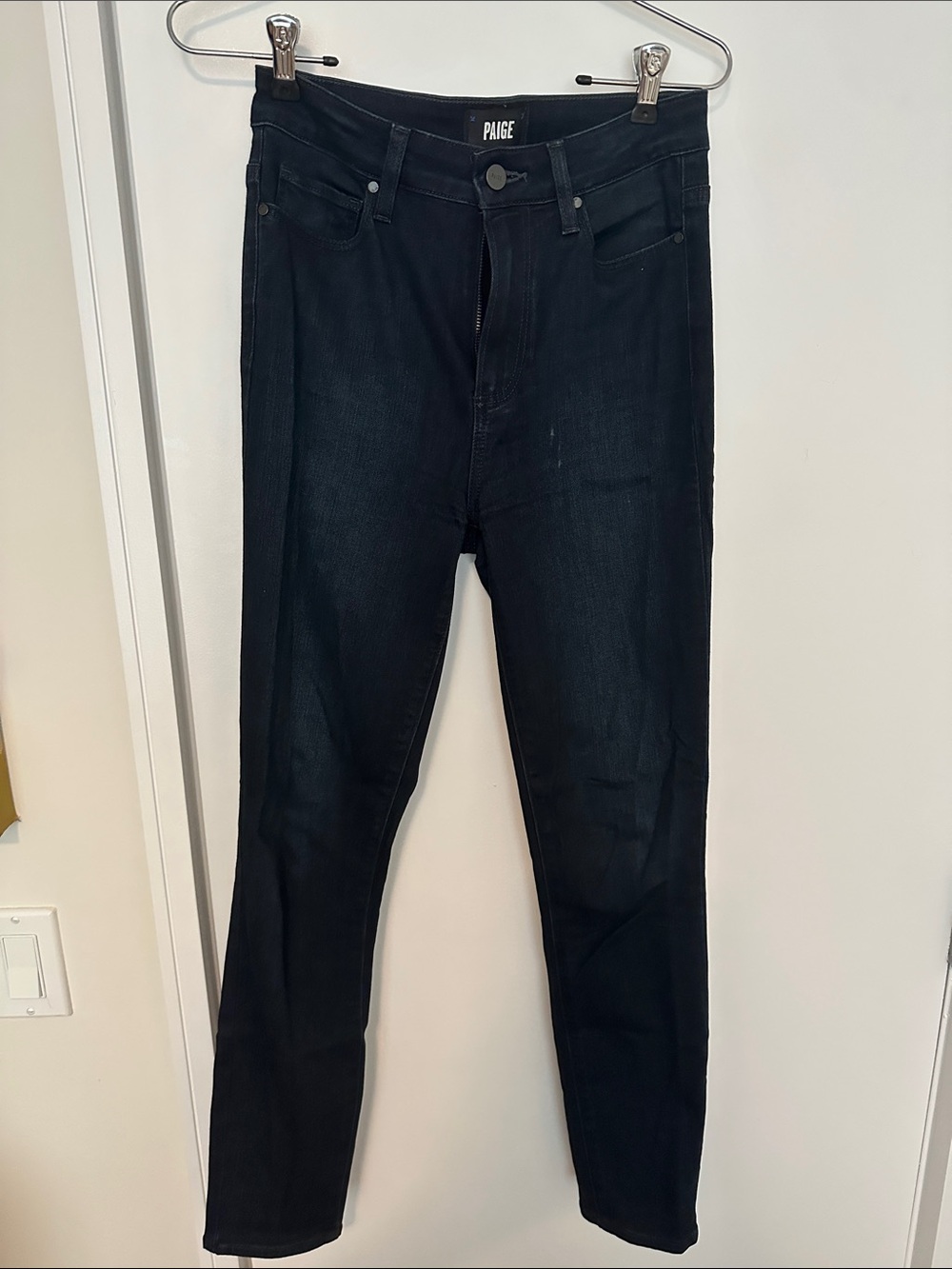 PAIGE Black Women's Skinny Jeans